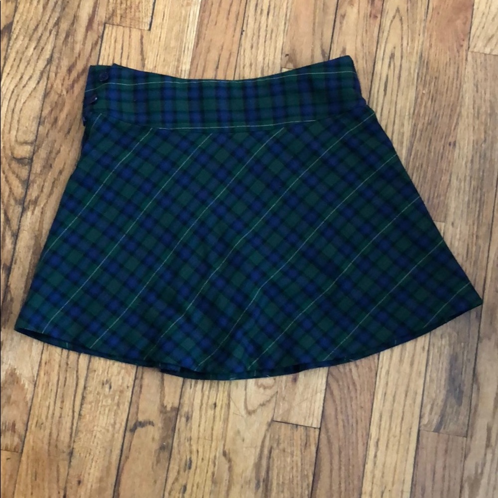Plaid Skirt
